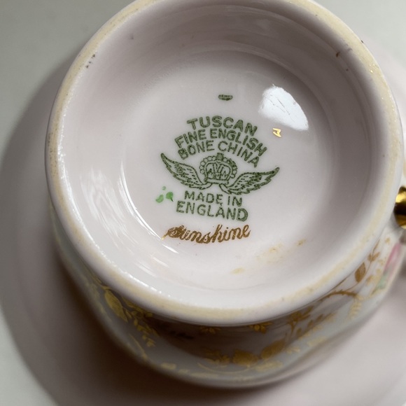 Vintage Tuscan Sunshine tea cup and saucer - Picture 7 of 11